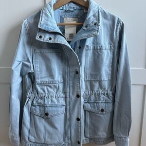 Levi's Karlie Light Blue Utility Jacket Desert Recharge